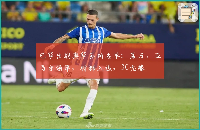 巴萨出战奥萨苏纳名单：莱万、亚马尔领军，特狮入选，3C无缘